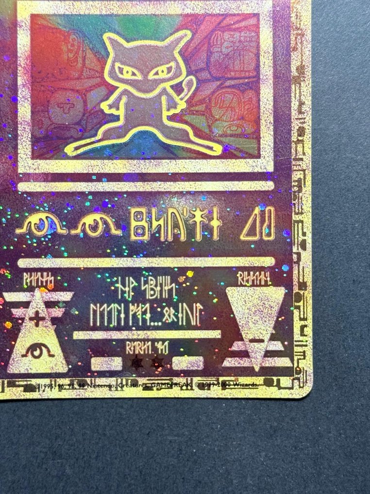 Pokémon - 2 Card - Mew, Meowth Holo - WOTC #4.3