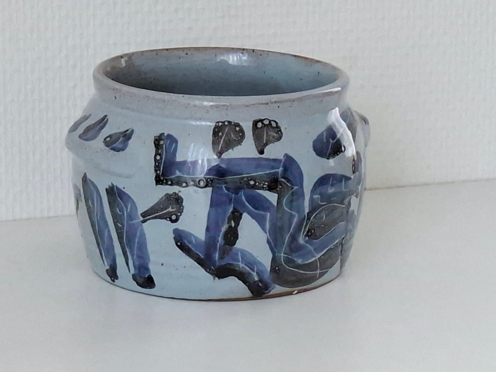 Rudolf Sitte - 罐 - 陶器 - 复古锅 #1.0