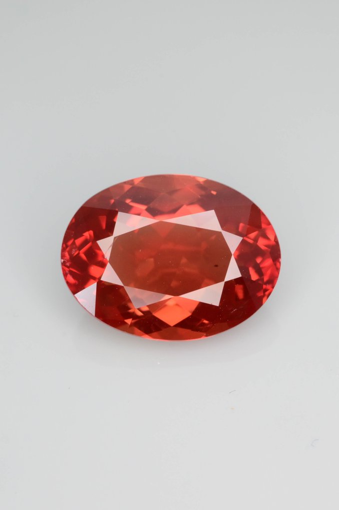 没有保留价 橙色, 红色 混合宝石  - 4.66 ct - 国际有色宝石协会（ICA GemLab） - 稀有的 Andesine #3.2