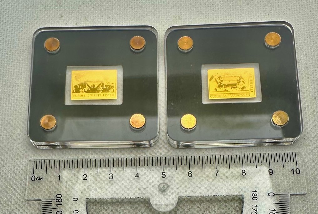 Duitsland. Gold bar ND 2x1/500 Oz oro (.999) - Free shiping within Spain (Zonder Minimumprijs) #3.2