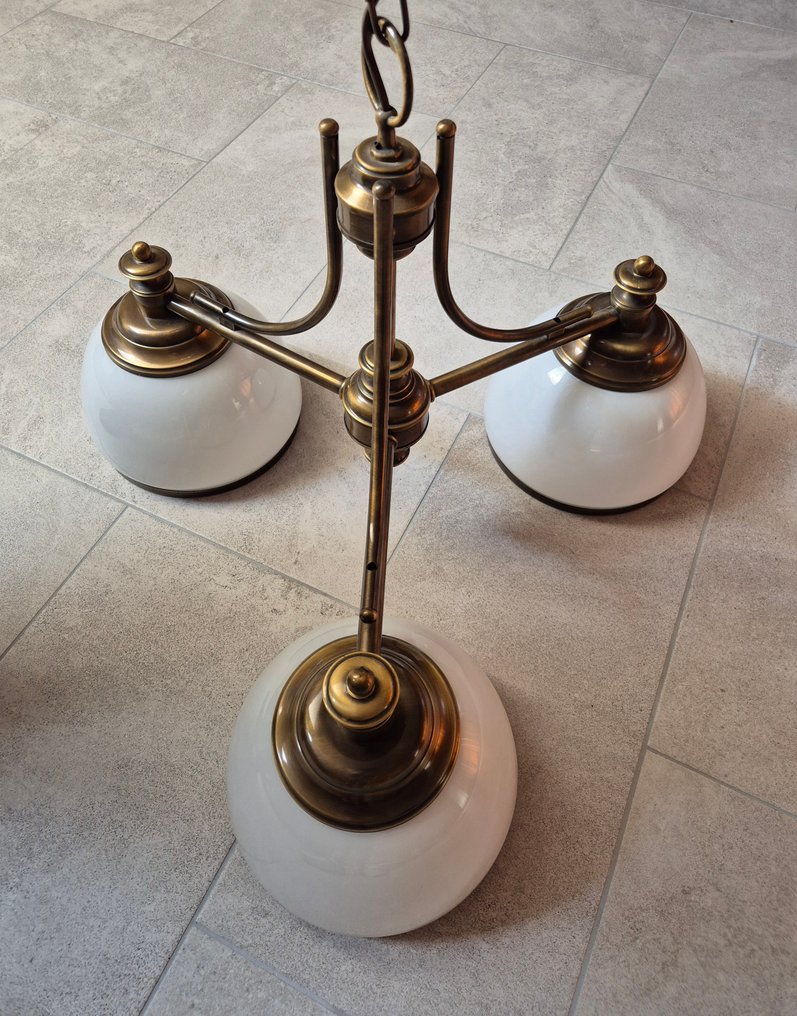 Csillár - Sárgaréz, Bronz, Üveg #2.1