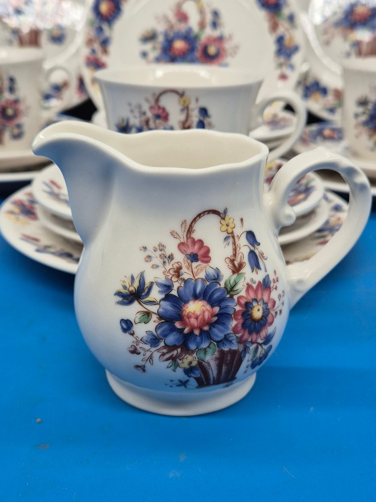 Eschenbach – Ceranova – Kaffeeservice, handdekoriert, Inglasurfarben - Coffee set - Porcelain #2.1
