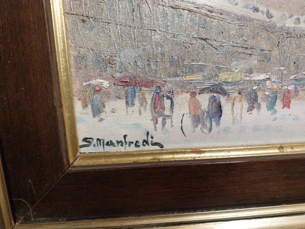 Sergio Manfredi (1932) - Neve a Porta Palazzo #3.2