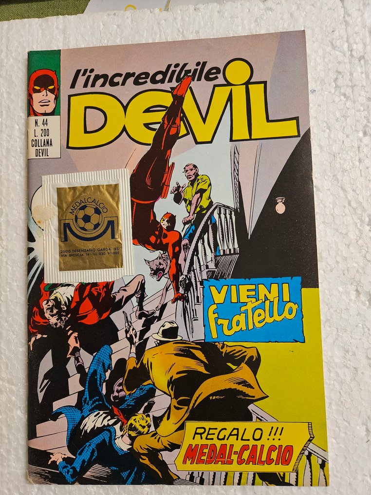 L'Incredibile Devil n. 44 - con medalcalcio - Editoriale Corno - 1 Comic - 第一版 - 1971 #1.0
