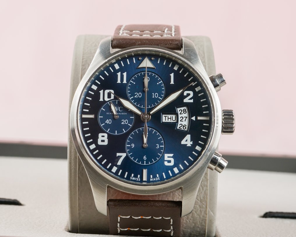 IWC - Pilot - Le Petit Prince - Blue - Automatic - Chronograph - Day/Date - IW377706 - Herren - 2010–2020  #3.2