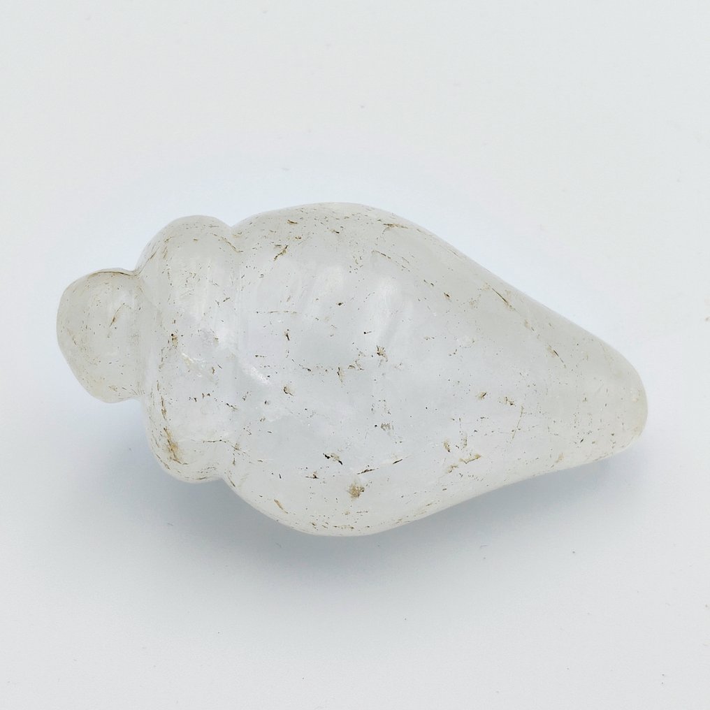 Αρχαία Θιβετιανά ή Νεπαλέζικα. Βραχώδης Κρύσταλλος Τελετή Conh Shell - 57 mm #4.3