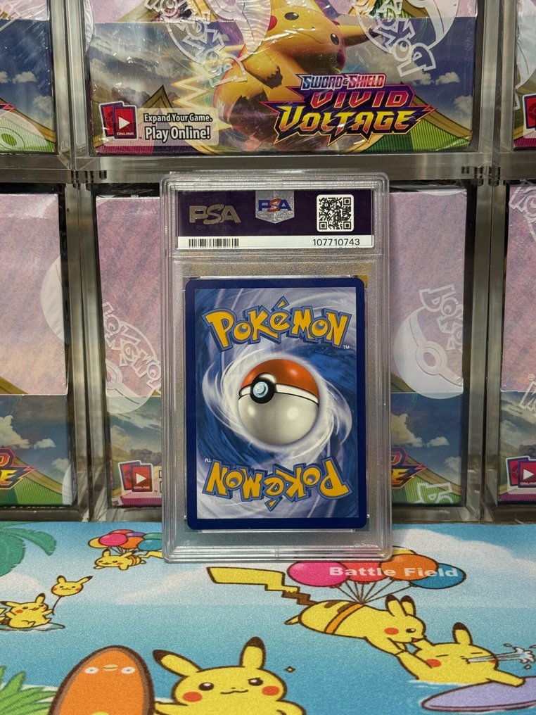 Pokémon - 1 Graded card - Eevee 188 Foil, Full art - PSA 10 - Scarlet & Violet - Twilight Masquerade #1.0