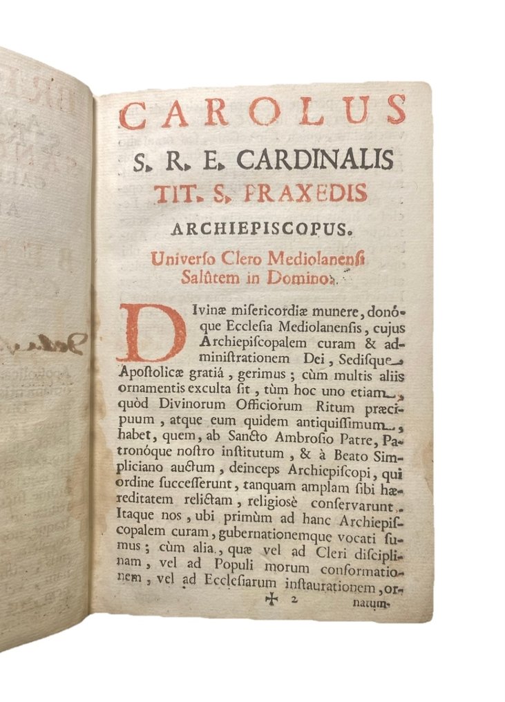 S. Ambrogio - Brevirium Ambrosianum - 1731 #4.3