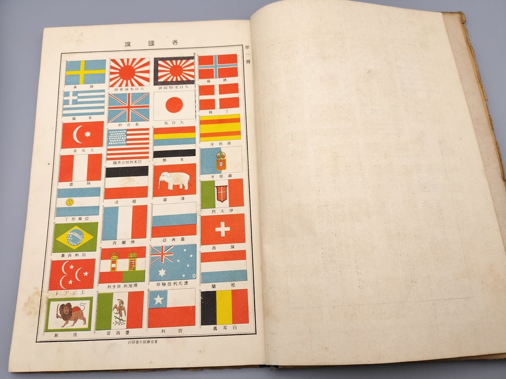 Ιαπωνία - Κόσμος; Dai-Nippon Tosho Co., Ltd. - Book: Latest Unified Foreign Maps - 1913 #4.3