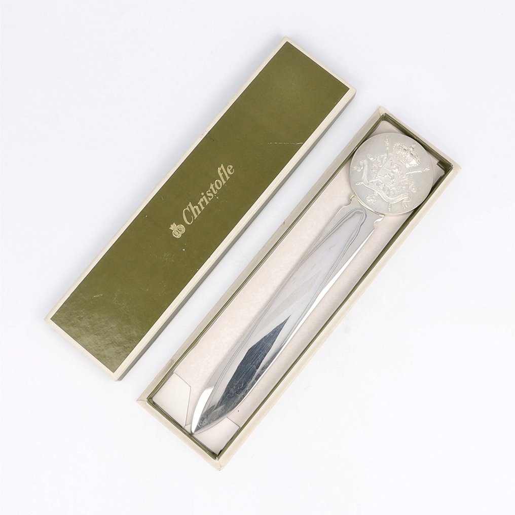 Christofle - Papirkniv - Forsølvet #1.0