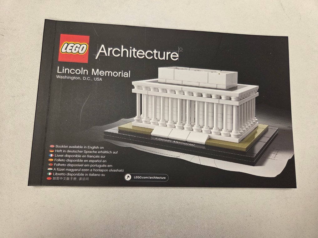 LEGO Set - 21022 - Architecture - Lincoln Memorial #4.3