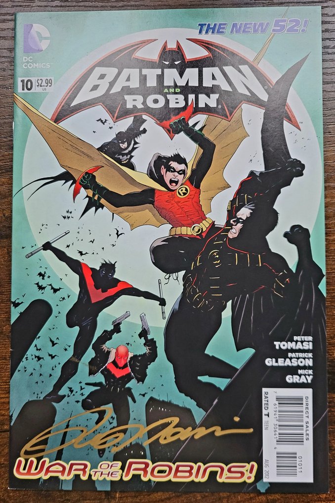 Lot 4 DC Comics Signed !  With COA 's ! Free shipping - 4 Signed comic - 2024 #2.1