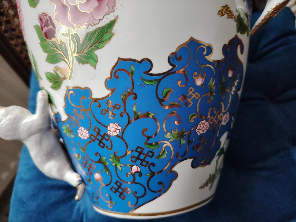 Franklin mint - 花瓶  - 瓷 - 花瓶，皇室猫的 #3.2