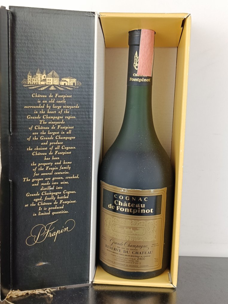 Frapin - Chateau de Fontpinot - Réserve du Château    - b. 1990  - 70cl #1.0