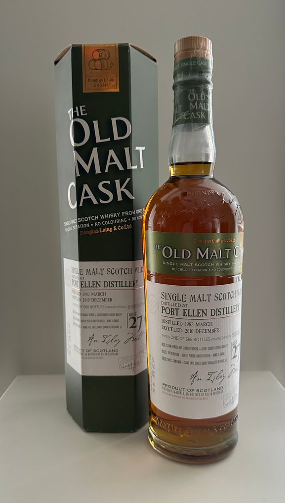 Port Ellen 1983 27 years old One of 568 - Douglas Laing  - b. 2010  - 70cl #1.0
