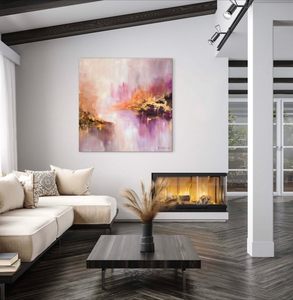 Ellis Hollering - Lavender Haze - XXL Abstract #2.1