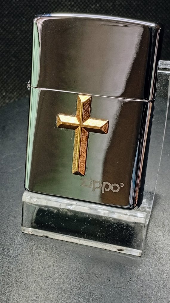 Zippo - Zippo silver High Gloss Jubiläum 2 - Zonder Minimumprijs - Zakaansteker - Messing, Staal #1.0