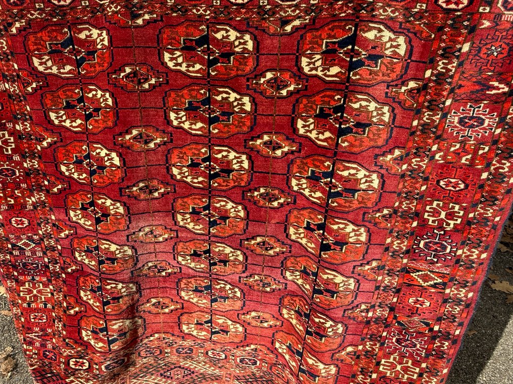 Turkmen Tekke Dowry Tæppe - Tæppe - 127 cm - 117 cm #2.1