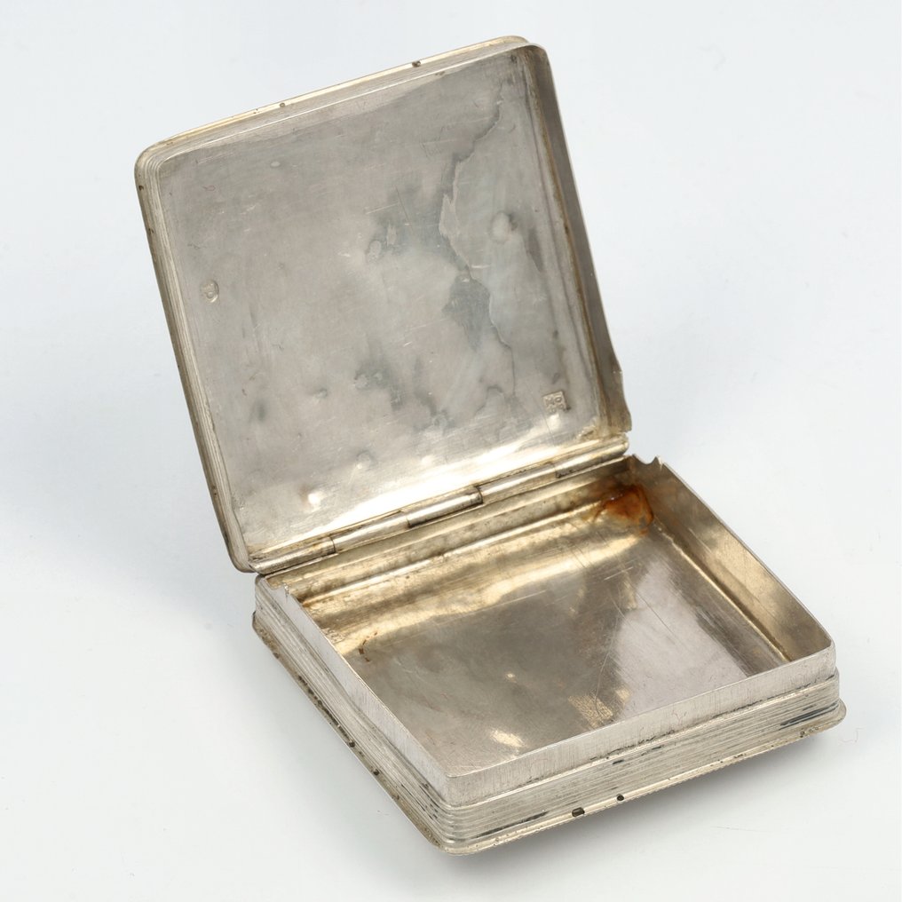 Dirk de Gilde Koppenol (1849) - NO RESERVE - Pfefferminzbehälter - .833 Silber #2.1