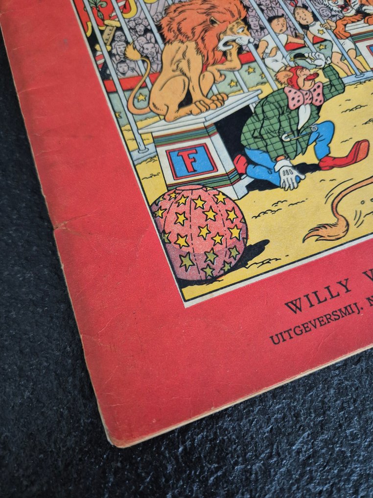 Suske en Wiske RV-21a - De Cirkusbaron - 1 Album - First edition - 1954 #1.0