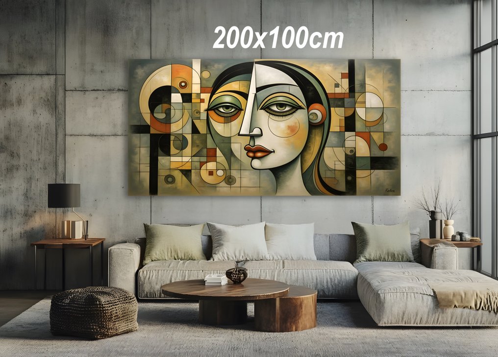 Oskar Rekozi - BigArt · Cubism - XXL - 1/1 Unique Piece #1.0