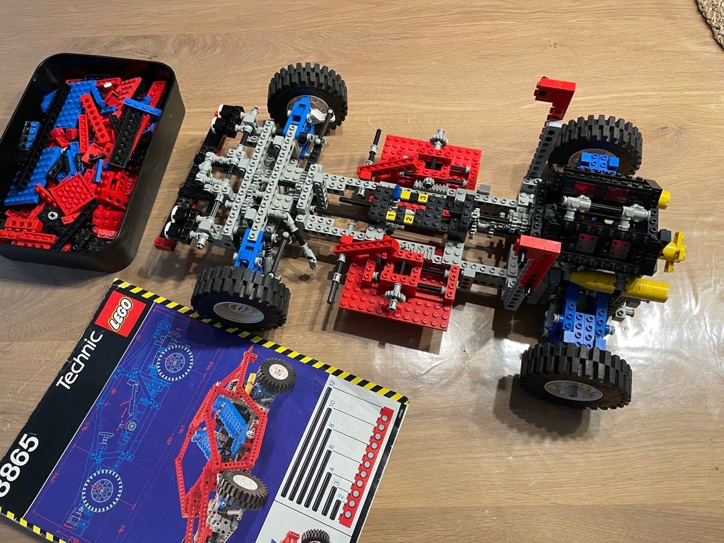 Lego Sæt - 8865 - Technic - Set 8865 Test Car #3.2