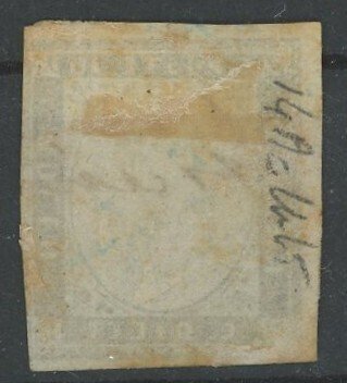 意大利古國－薩丁尼亞 1859 - 维托里奥·埃马纽埃莱二世的肖像，10分铜紫色硬币编号14Ac IV版，二手 - Ballabio - Sassone n.14Ac #1.0