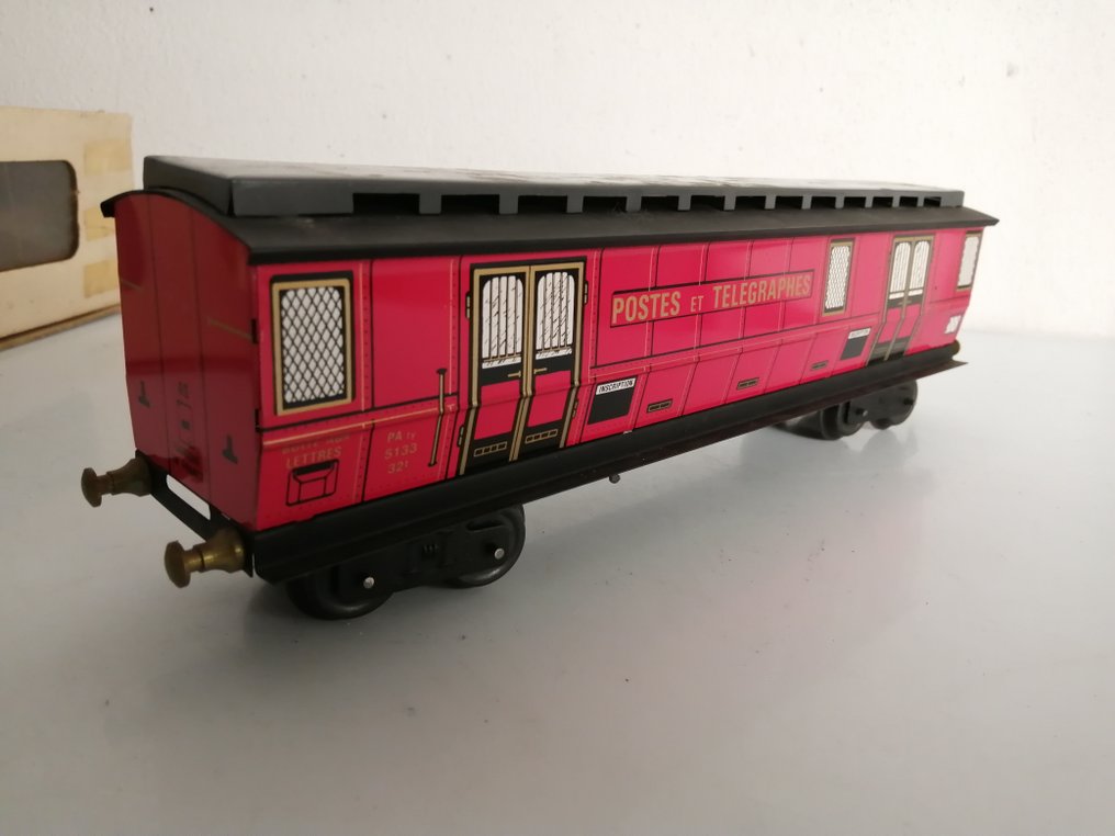 AS 0 - 模型貨運火車 (1) - Carrozza《邮政与电报》 - PLM #3.2