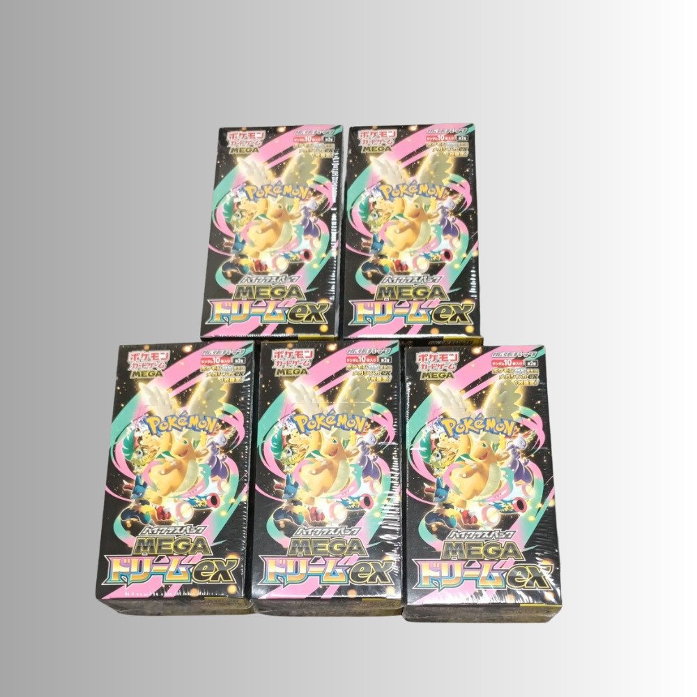 Pokémon - 5 Box - Pokémon Card Game High-Class Pack “Mega Dream EX” - Various sets #1.0