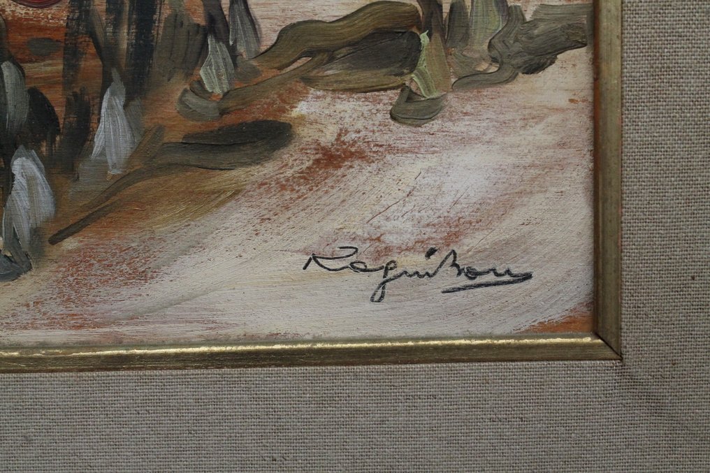 Basso Ragni (1921-1979) - Zingari con cavalli #4.3