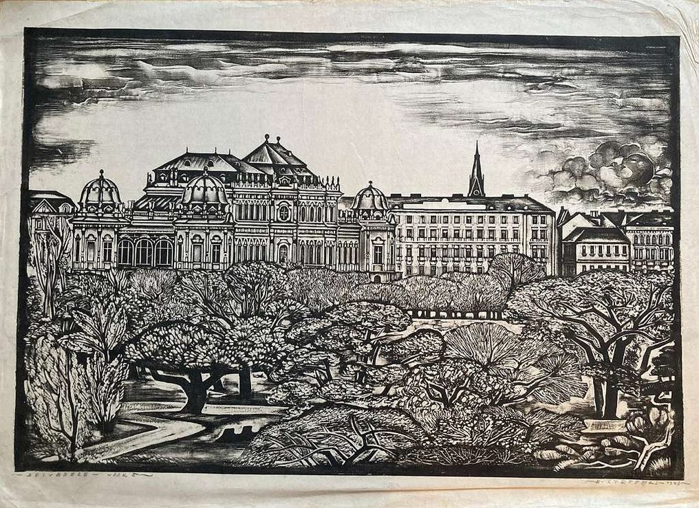 Bartholomäus Stefferl (1890-1966) - Belvedere #1.0
