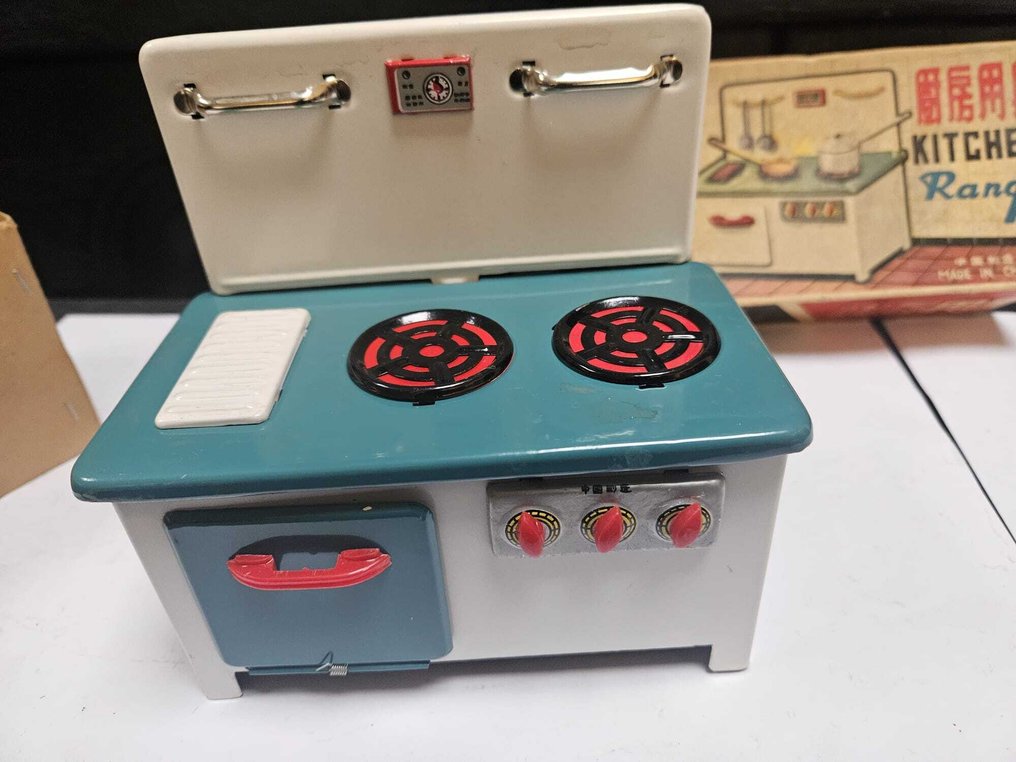 Made In China - Τσίγκινο παιχνίδι - Kitchen Range, Boxed - 1950-1960 - Κίνα #4.3