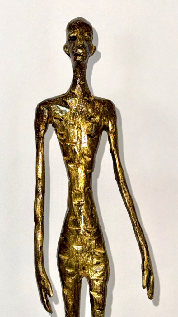 Abdoulaye Derme - Sculptură, “L’Homme silencieux” - 40 cm - Bronz #1.0