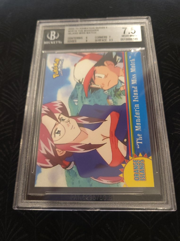 Topps - 1 Graded card - Pokémon - The Mandarin Island Miss Match OR16 First edition - Beckett 7.5 #1.0