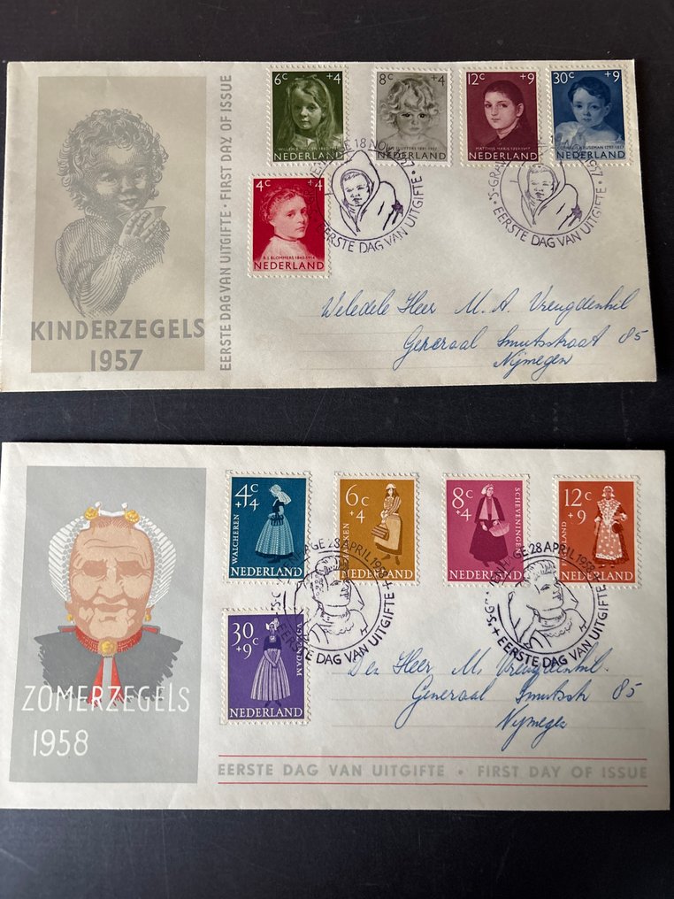 Netherlands 1948/1966 - FDCs including predecessors and unofficial issuances #4.3