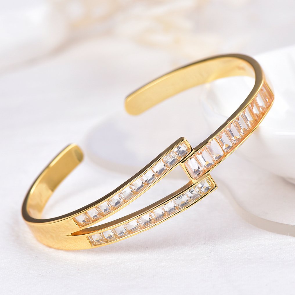 Sans Prix de Réserve - Bracelet Argent - Gemmes mixtes - Certifié #3.2