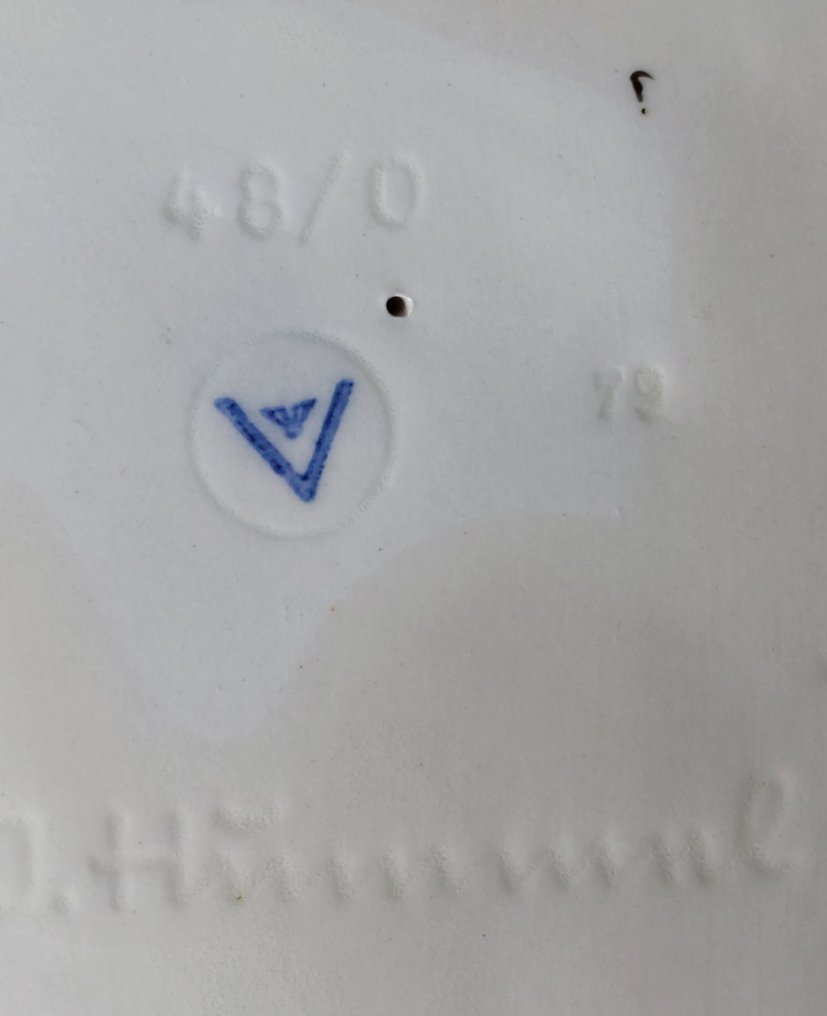 Goebel - Figurin - Maria met kindje Jezus - 48/0 Tmk3 - Porslin #3.2