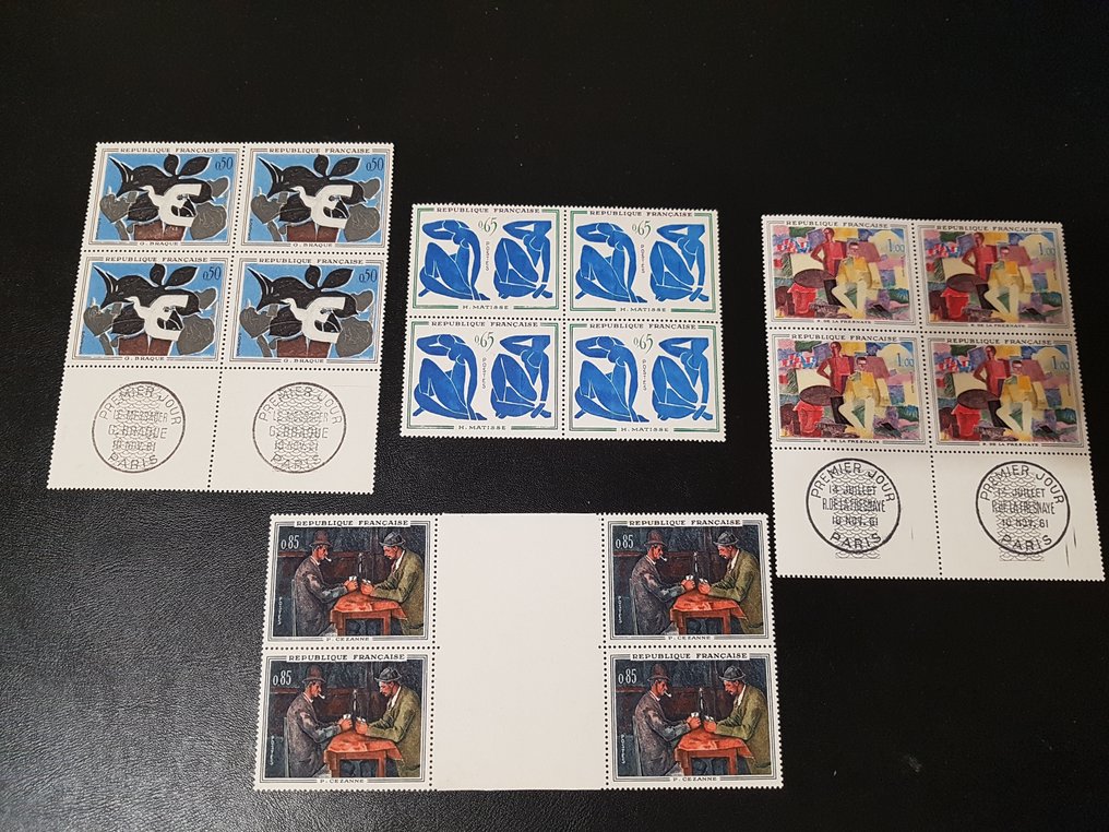 France 1967/1982 - Accumulation of stamps in various quantities. #1.0