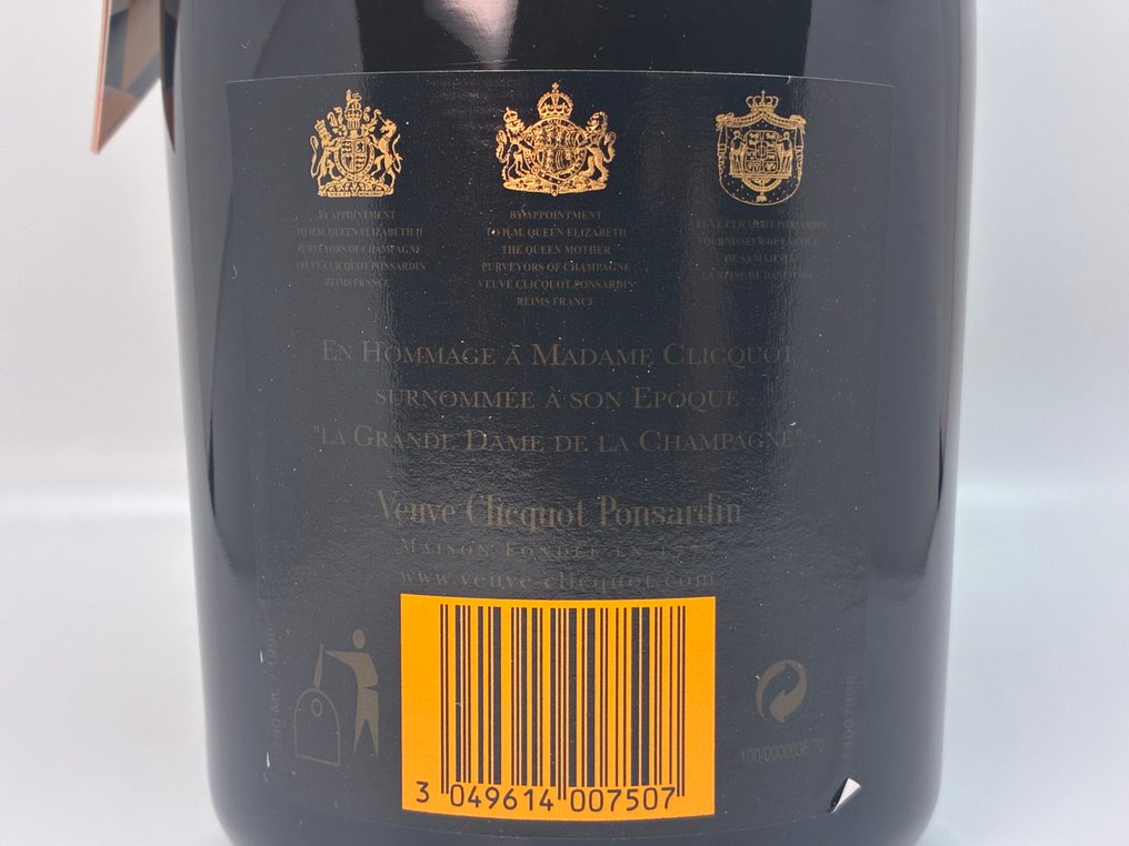 1996 Veuve Clicquot Ponsardin, La Grande Dame - Σαμπάνια Brut - 1 Φιάλη (0,75L) #3.2