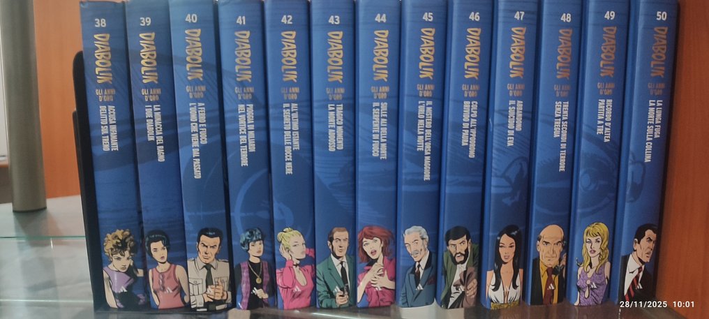 Diabolik nn. 1/50 - Gli Anni d'Oro - 1 Complete series - First edition/reprint/2010 #3.2