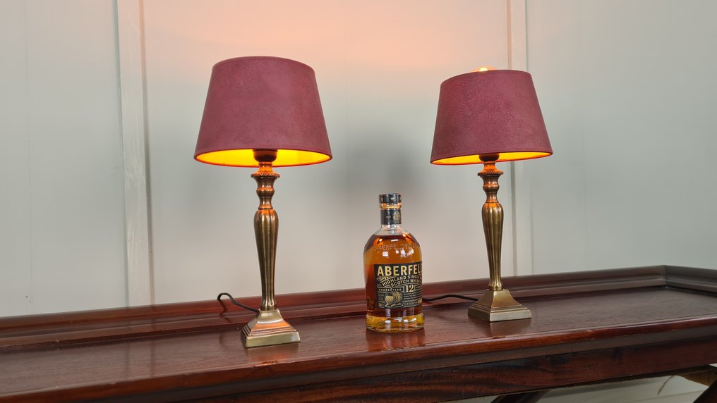 檯燈 (2) - 金屬 - 一对古典台灯 #2.1