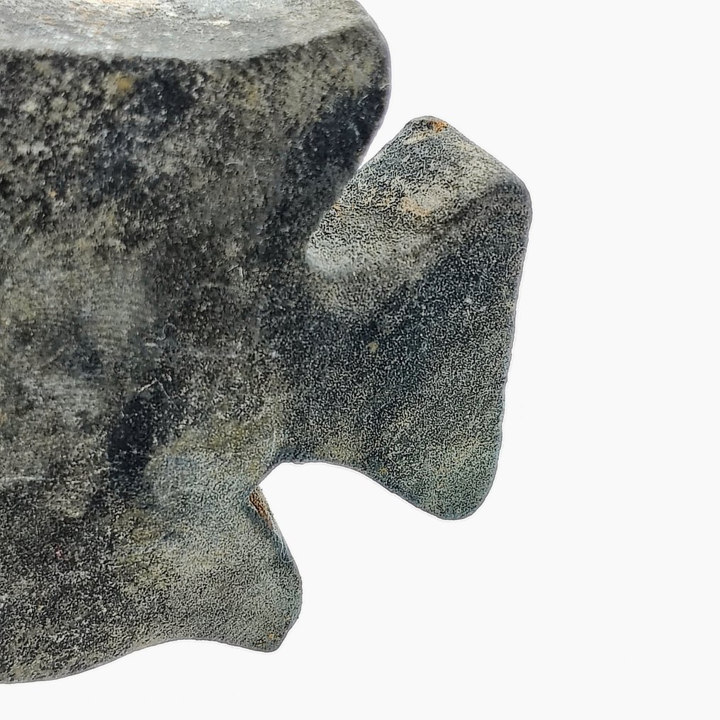 Sino-Siberian Grès Talisman en perles d'oiseau volant - 34 mm #3.2