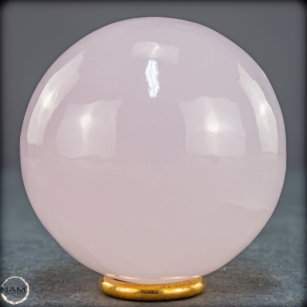 稀有粉色阿拉贡石 来自巴基斯坦的金字塔- 415.37 g #1.0