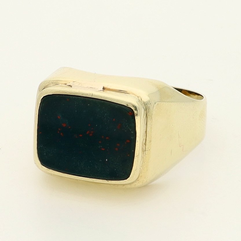 Gyűrű - 8 kt. Sárga arany - Heliotroop #1.0