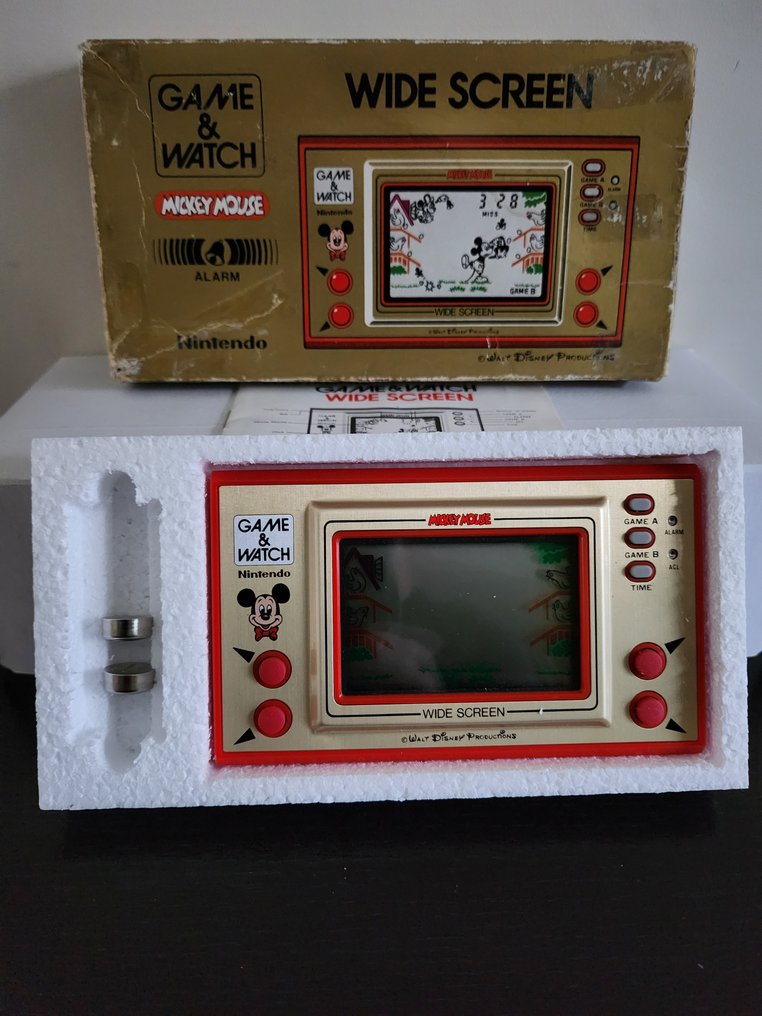 Nintendo - Game & Watch - Wide Screen - Mickey Mouse MC-25 - Console per videogiochi portatile - Nella scatola originale #1.0
