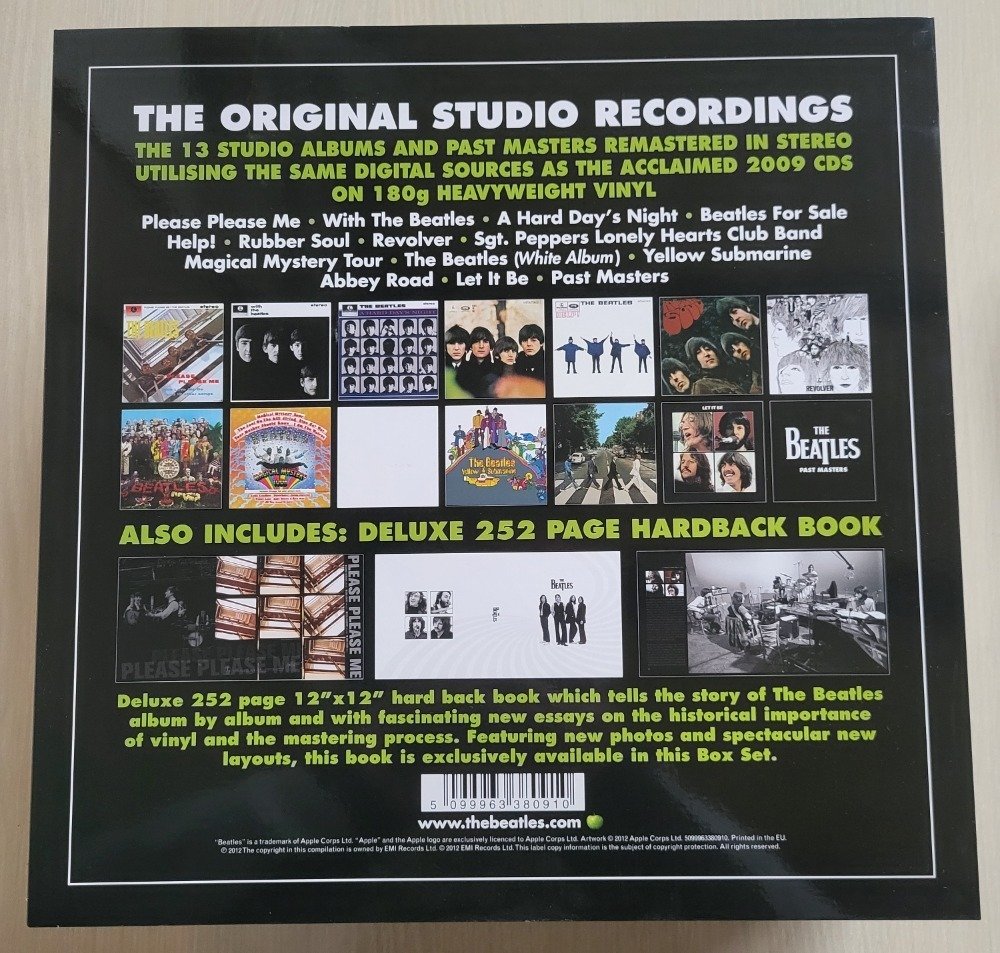 Beatles - Multiple artists - The Beatles Vinyl Box Set 2012 - The Original Studio Recordings - Multiple titles - LP Box set - 180 gram - 2012 #1.0