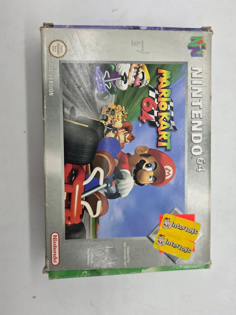 Nintendo, OLD STOCK RARE Nintendo 64-Bit N64 1st print Super Mario Kart edition - Nintendo 64 - Video game - In original box #3.2