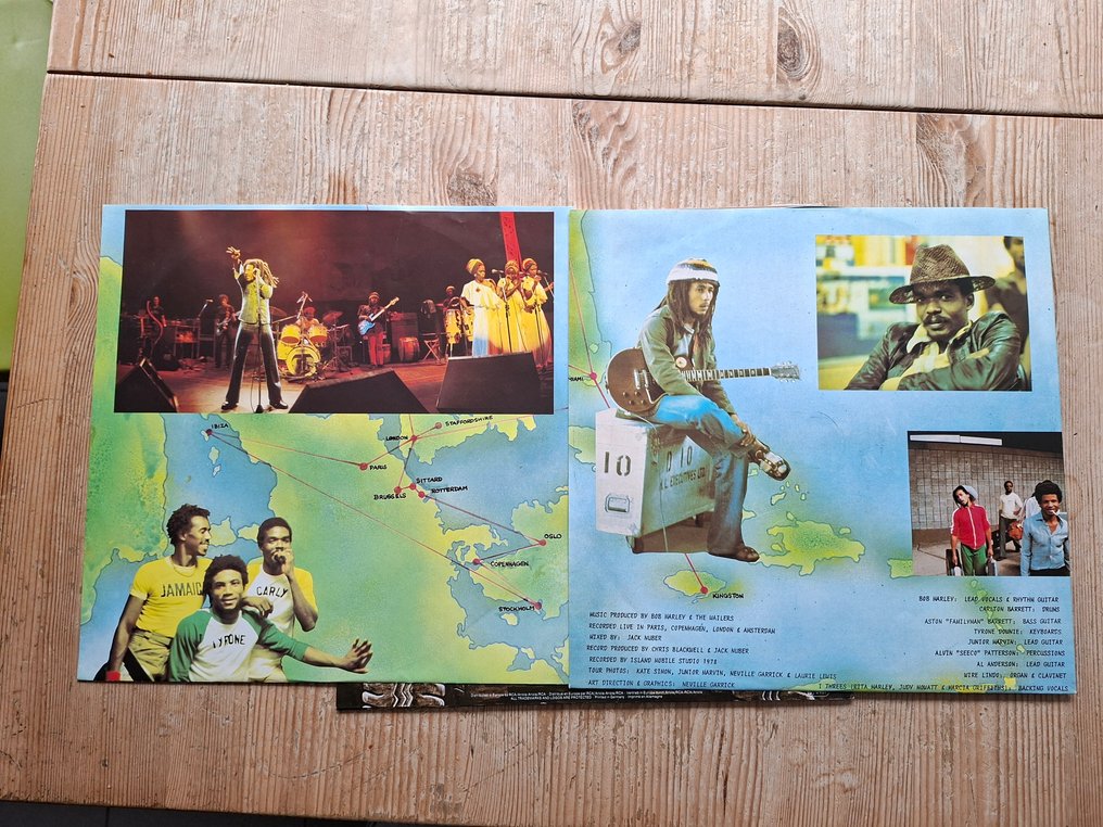Bob Marley & the Wailers - Babylon By Bus 2 LP / Survival (Back to Black) - Άλμπουμ 2xLP (διπλό άλμπουμ) - 1978 #3.2
