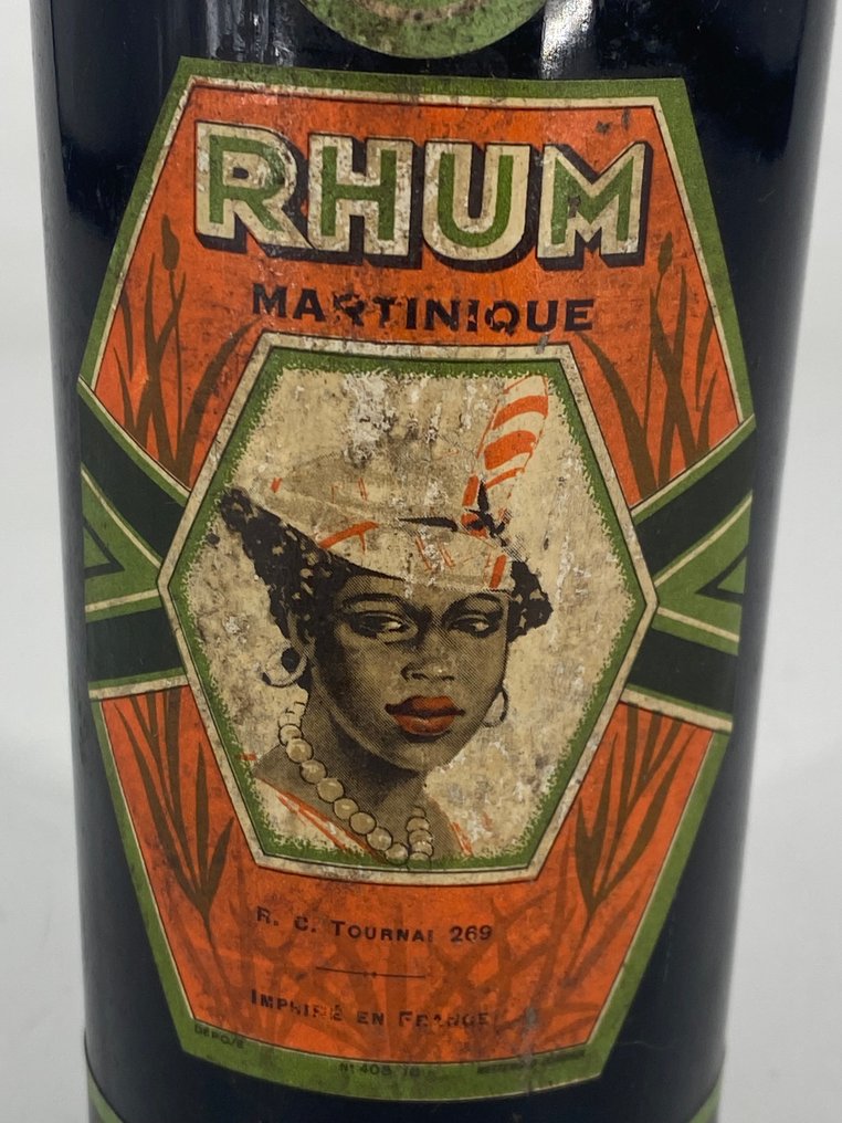 Rhum Martinique - half bottle - b. 1930s, 1940s - 35cl #2.1