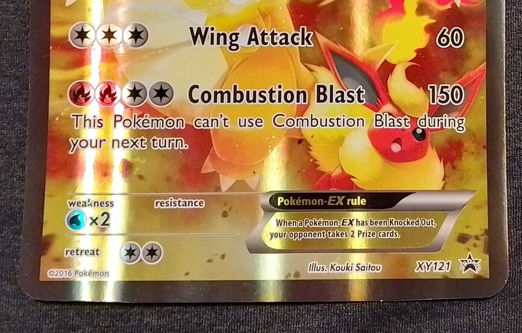 Pokémon - 1 Card - Charizard, Jumbo 121 Προωθητική κάρτα, Πλήρης τέχνη - XY #2.1